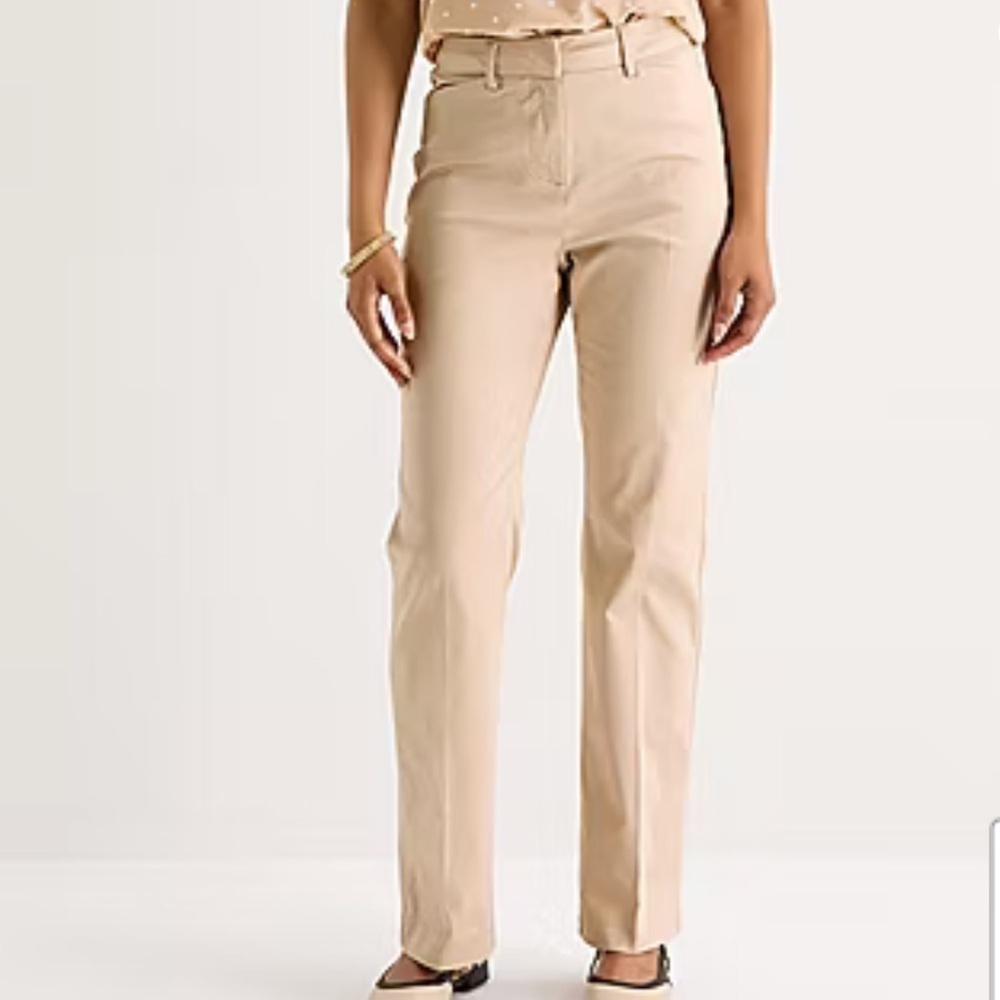 Liz Claiborne Coastal Beige Women's Flare Leg Pants - Size 16